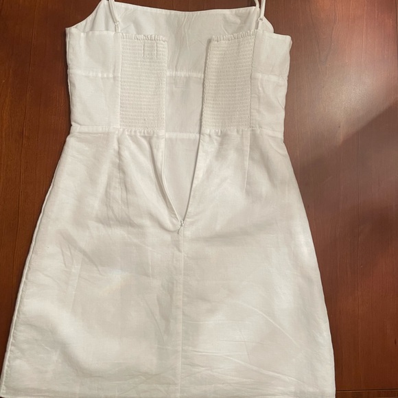 Linen mini dress - Picture 4 of 5